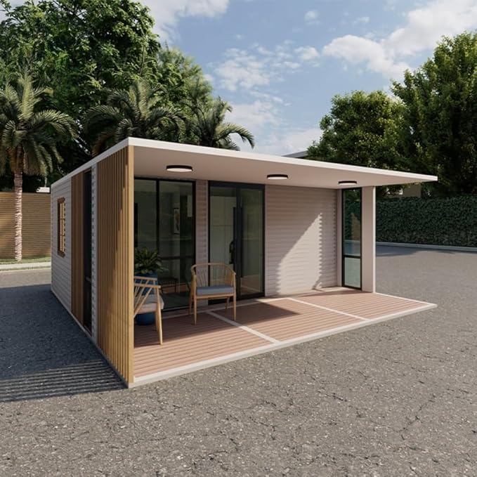 Casa mobile prefabbricata residenziale di lusso Villa moderna Case piccole personalizzate 20Ft&40Ft Prefab Expansible Container House