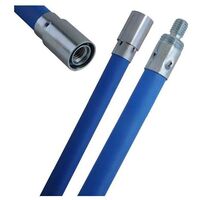 Asta Scovoli per la Pulizia del Camino Per Canne Fumarie 100/200cm Professionale