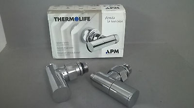 Valvola e Detentore Thermolife cromati apm