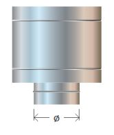 cordivari cappello a botte in acciaio inox D. 80
