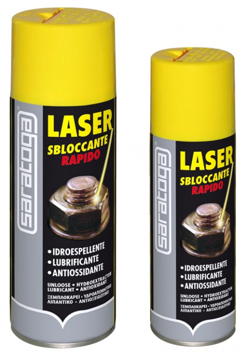 Laser sbloccante idroespellente lubrificante antiossidante 400ML saratoga