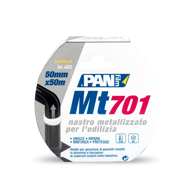 MT701 nastro metallizato unisce,ripara,rinforza,protegge pan film.