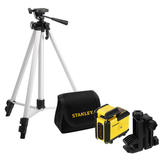 KIT LIVELLA LASER STANLEY® CROSS 360° + TREPPIEDE FOTOGRAFICO STHT77640-1