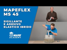 Carica e avvia il video nel visualizzatore di galleria, MAPEFLEX MS45 MAPEI 300ML BIANCO
