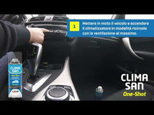 Carica e avvia il video nel visualizzatore di galleria, CLIMASAN® One Shot climatizzatori monodose per auto 200 ml Camp
